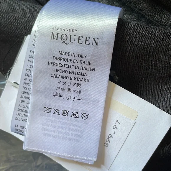 Alexander McQueen Leather pants